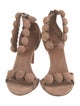 Alaïa Suede Studded Accents Sandals