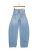 Alaïa High-Rise Wide Leg Jeans