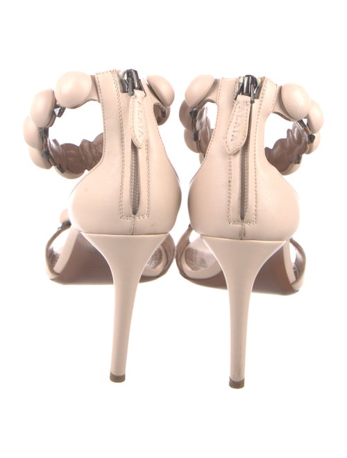 Alaïa Leather Sandals