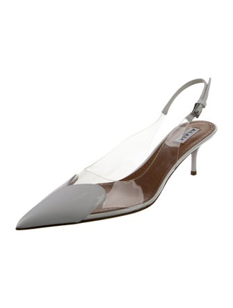 Alaïa Patent Leather Slingback Pumps