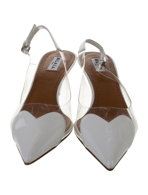 Alaïa Patent Leather Slingback Pumps