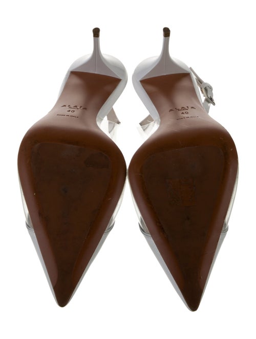 Alaïa Patent Leather Slingback Pumps