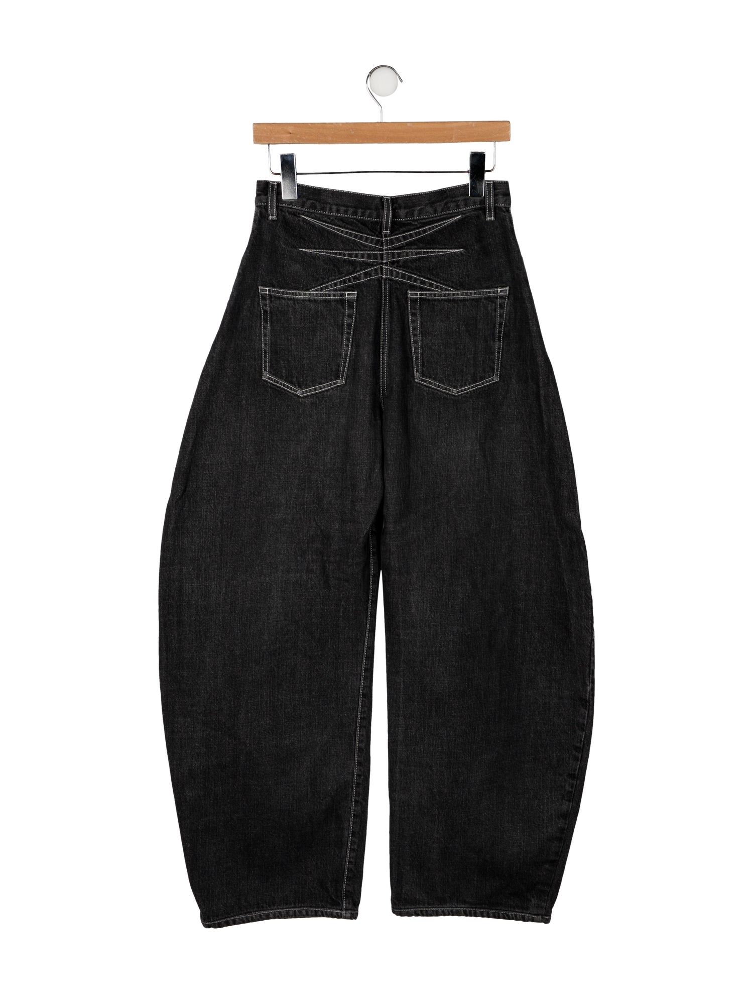 Alaïa High-Rise Wide Leg Jeans