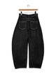 Alaïa High-Rise Wide Leg Jeans