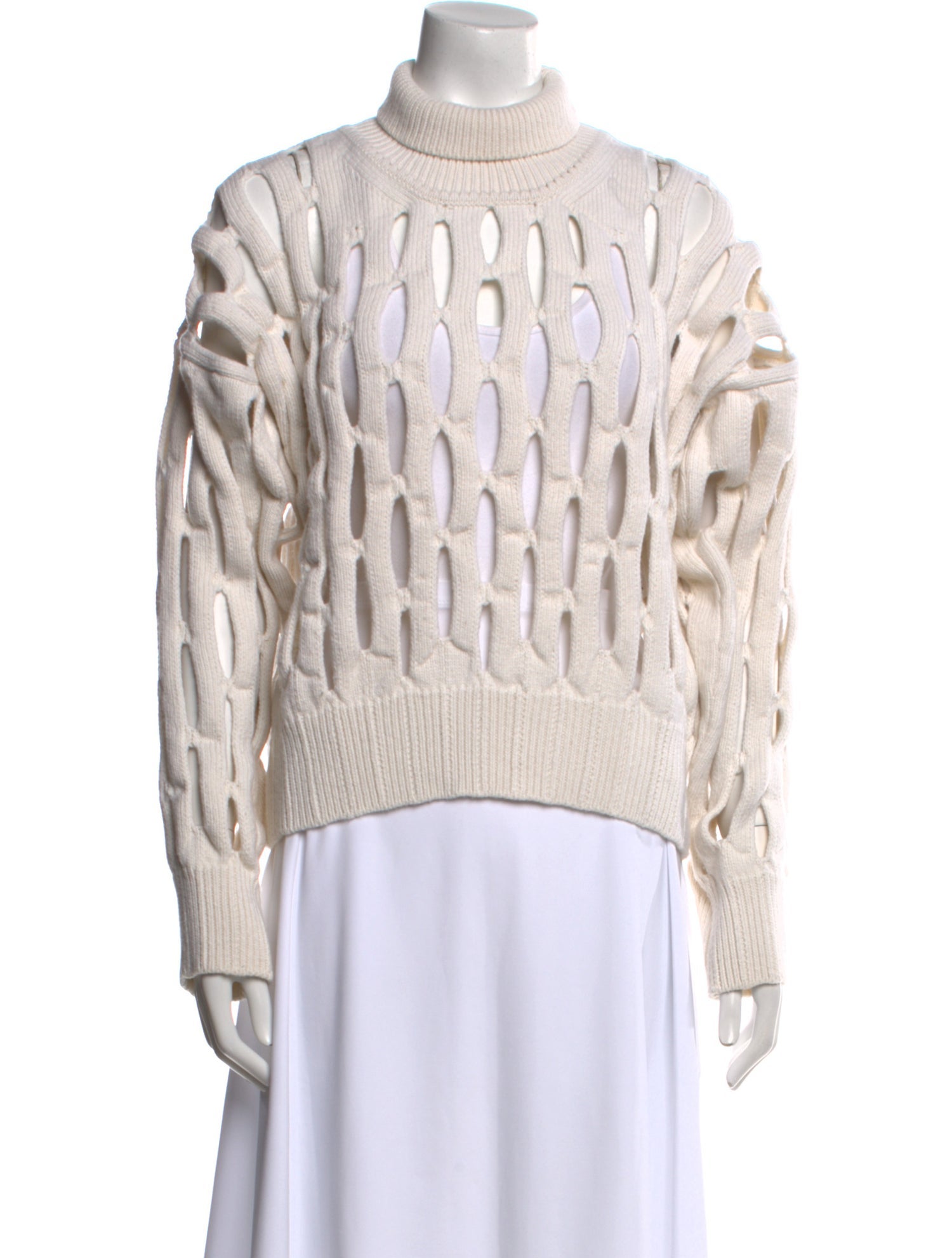 Alaïa Virgin Wool Turtleneck Sweater