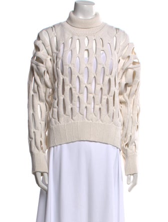 Alaïa Virgin Wool Turtleneck Sweater
