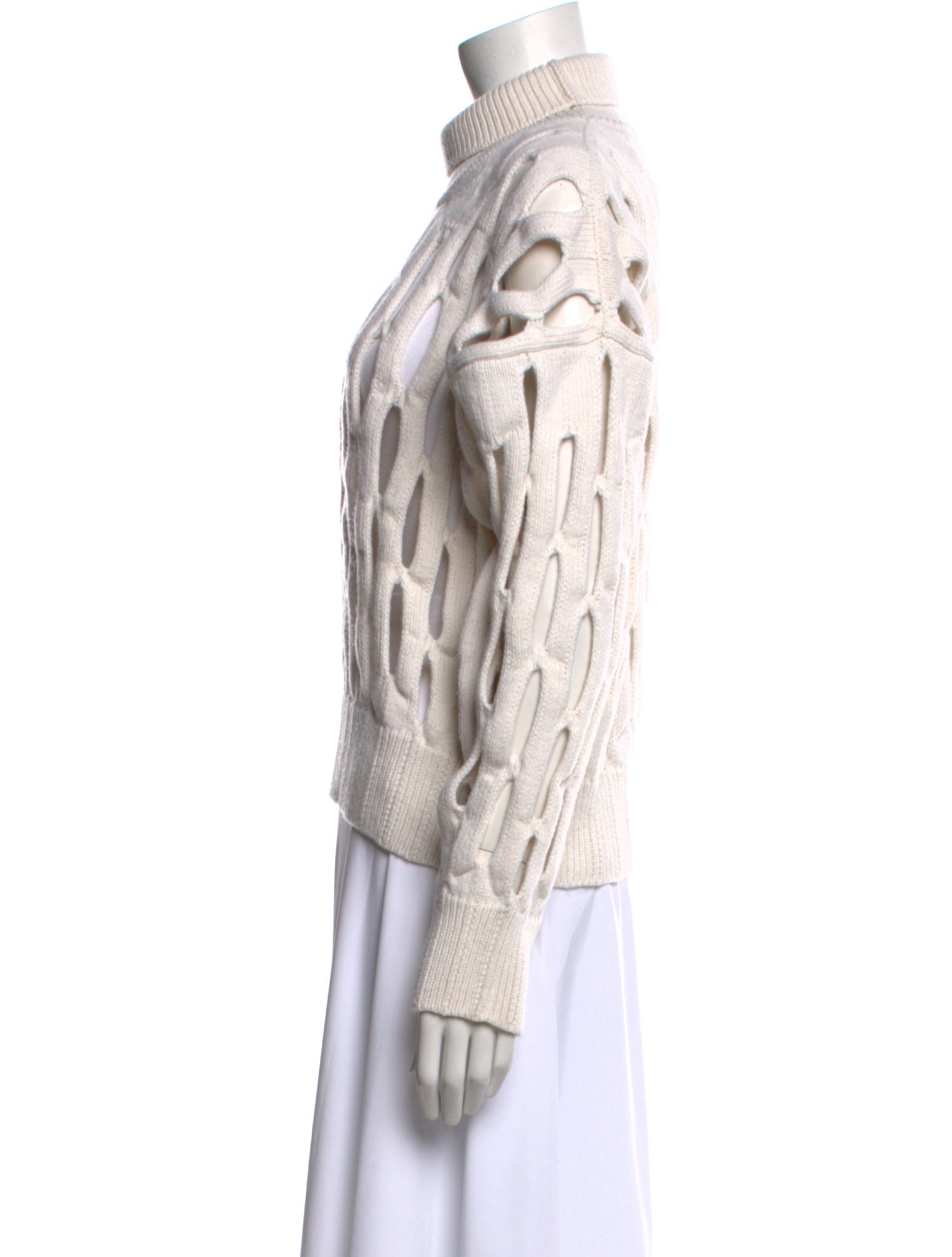 Alaïa Virgin Wool Turtleneck Sweater