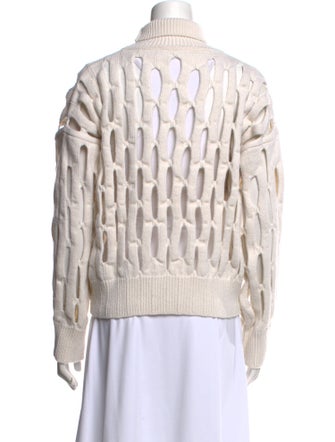 Alaïa Virgin Wool Turtleneck Sweater