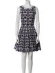 Alaïa Lace Pattern Mini Dress