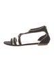 Alaïa Suede Studded Accents Gladiator Sandals