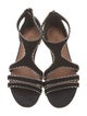 Alaïa Suede Studded Accents Gladiator Sandals