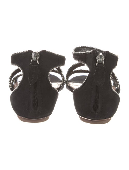 Alaïa Suede Studded Accents Gladiator Sandals