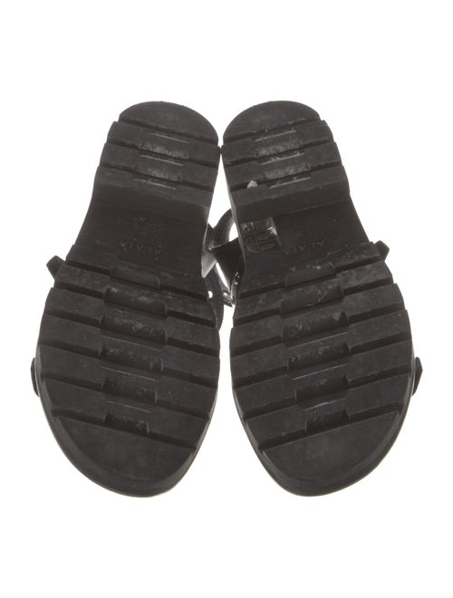 Alaïa Leather Gladiator Sandals