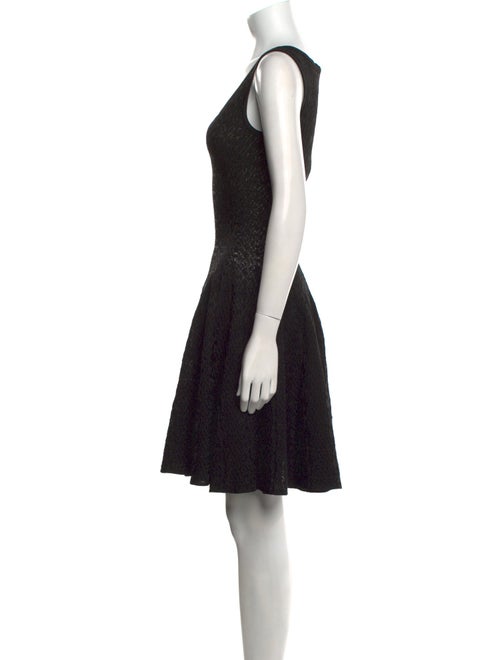 Alaïa Scoop Neck Mini Dress
