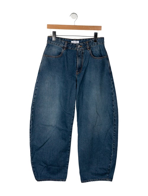 Alaïa High-Rise Wide Leg Jeans