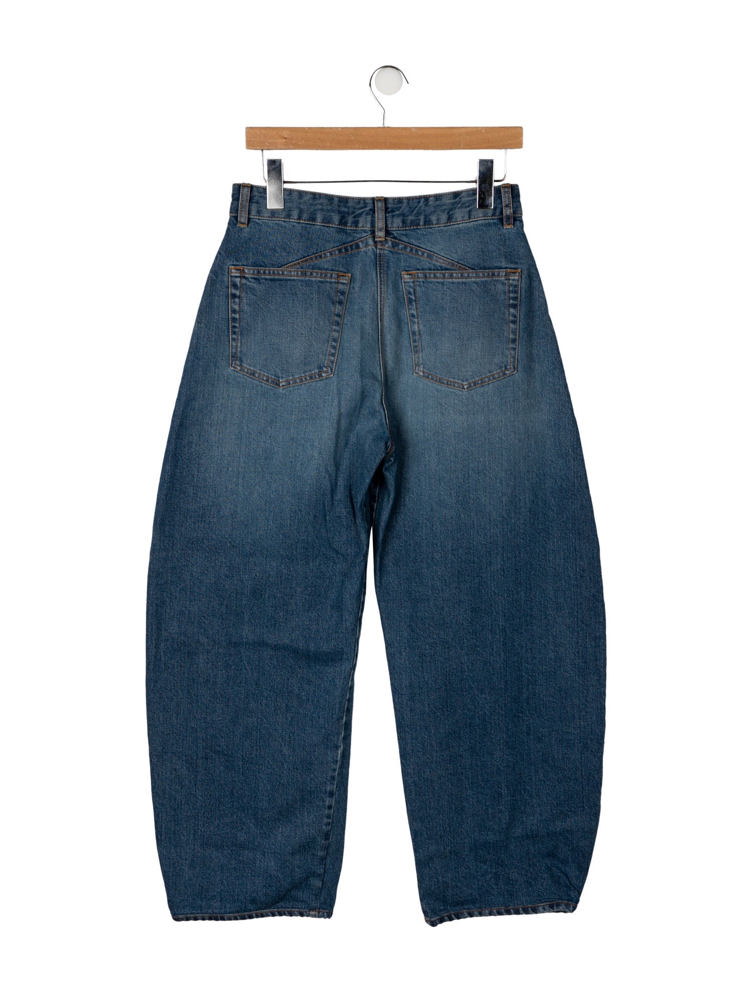 Alaïa High-Rise Wide Leg Jeans