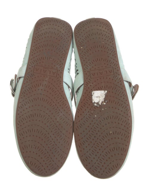 Alaïa Leather Lasercut Accents Flats