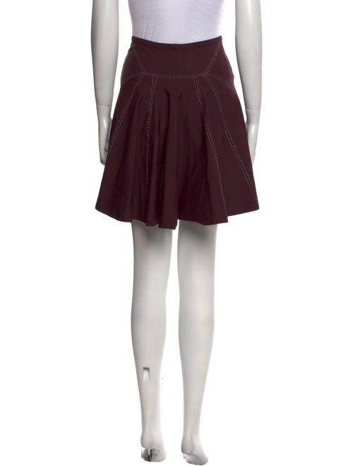 Alaïa Pleated Accents Knee-Length Skirt