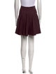 Alaïa Pleated Accents Knee-Length Skirt