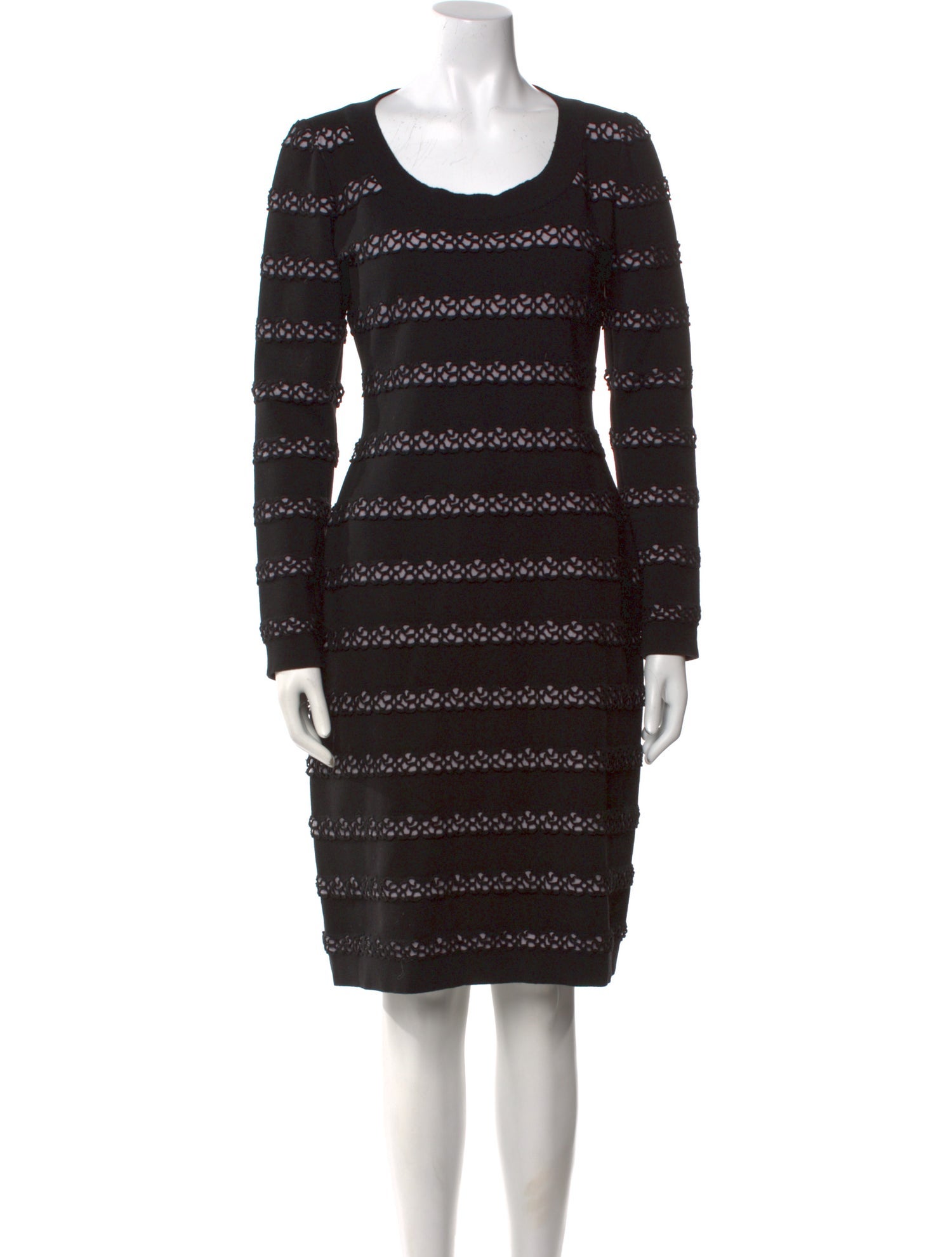Wool Knee-Length Dress