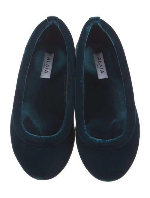 Alaïa Velvet Flats