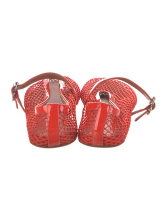 Alaïa Patent Leather Mary Jane Flats