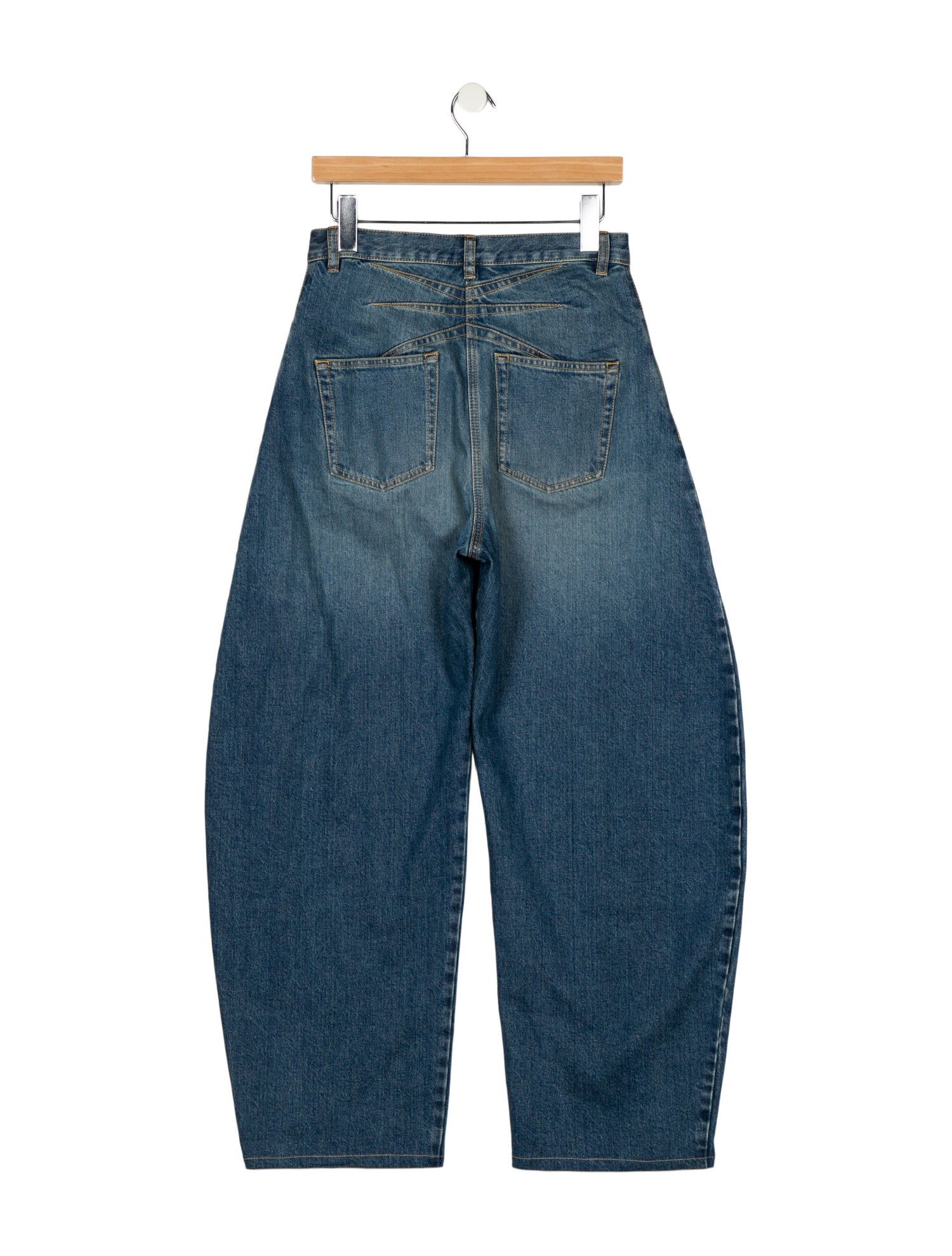 Alaïa High-Rise Wide Leg Jeans