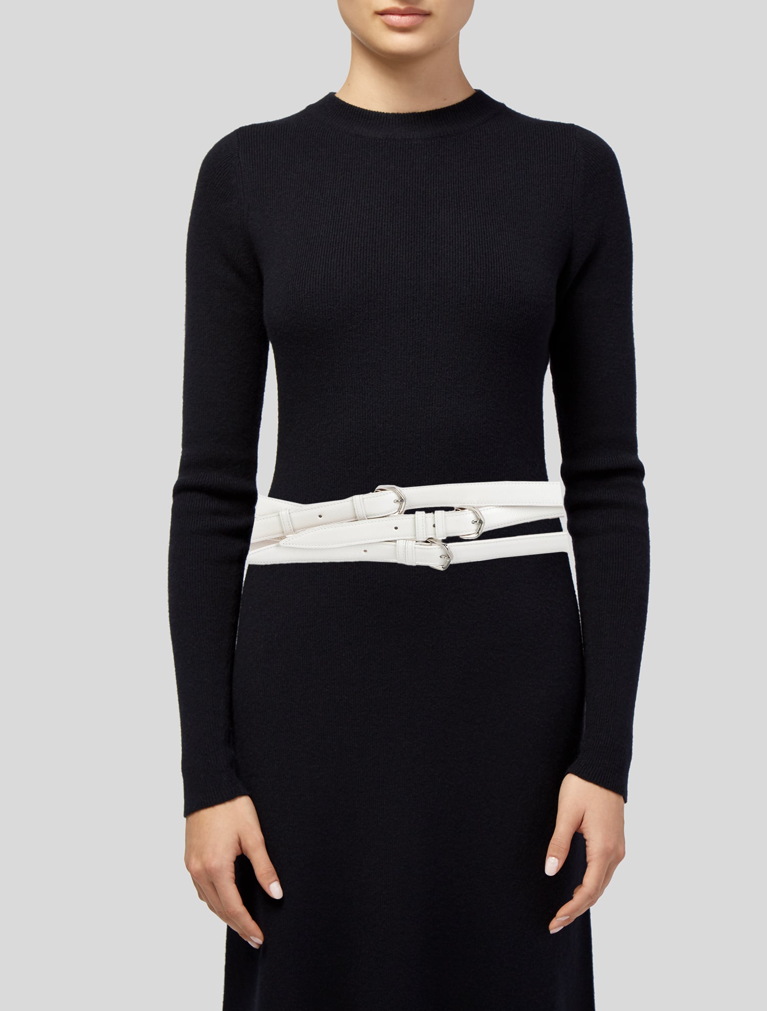 Alaïa Wide Leather Belt