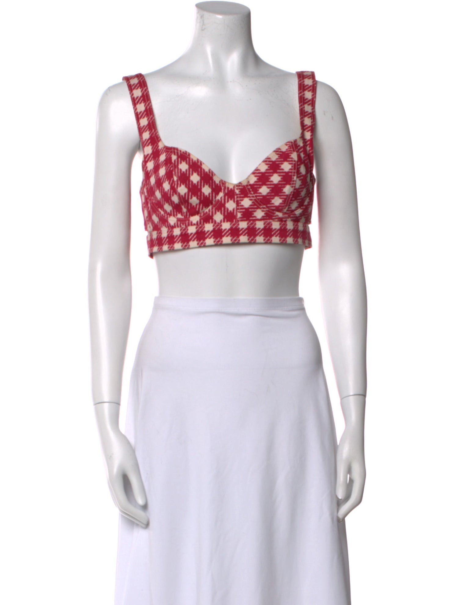 Alaïa 1991 Tati Crop Top
