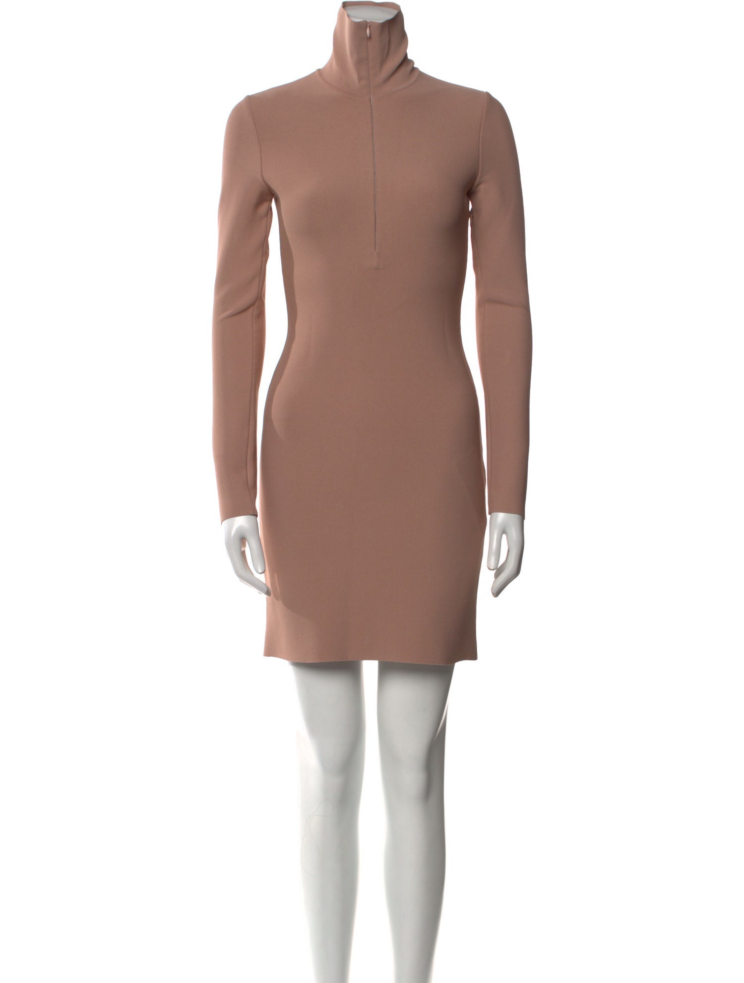 Alaïa Turtleneck Mini Dress