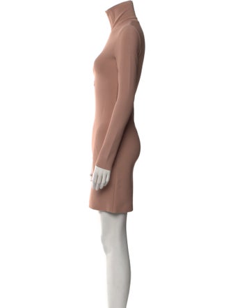 Alaïa Turtleneck Mini Dress