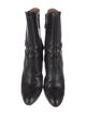 Alaïa Leather Eyelet Trim Boots