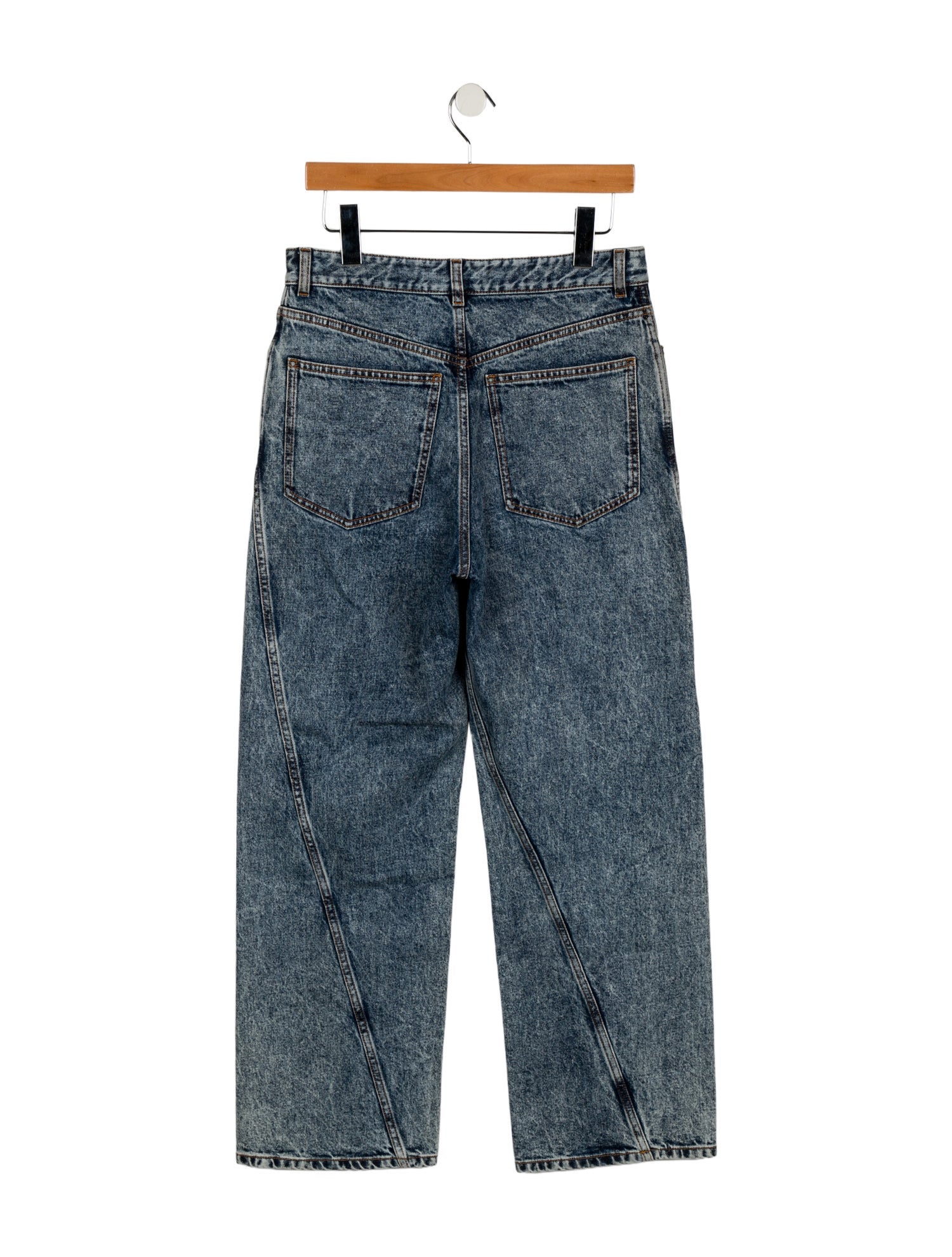 Alaïa High-Rise Wide Leg Jeans