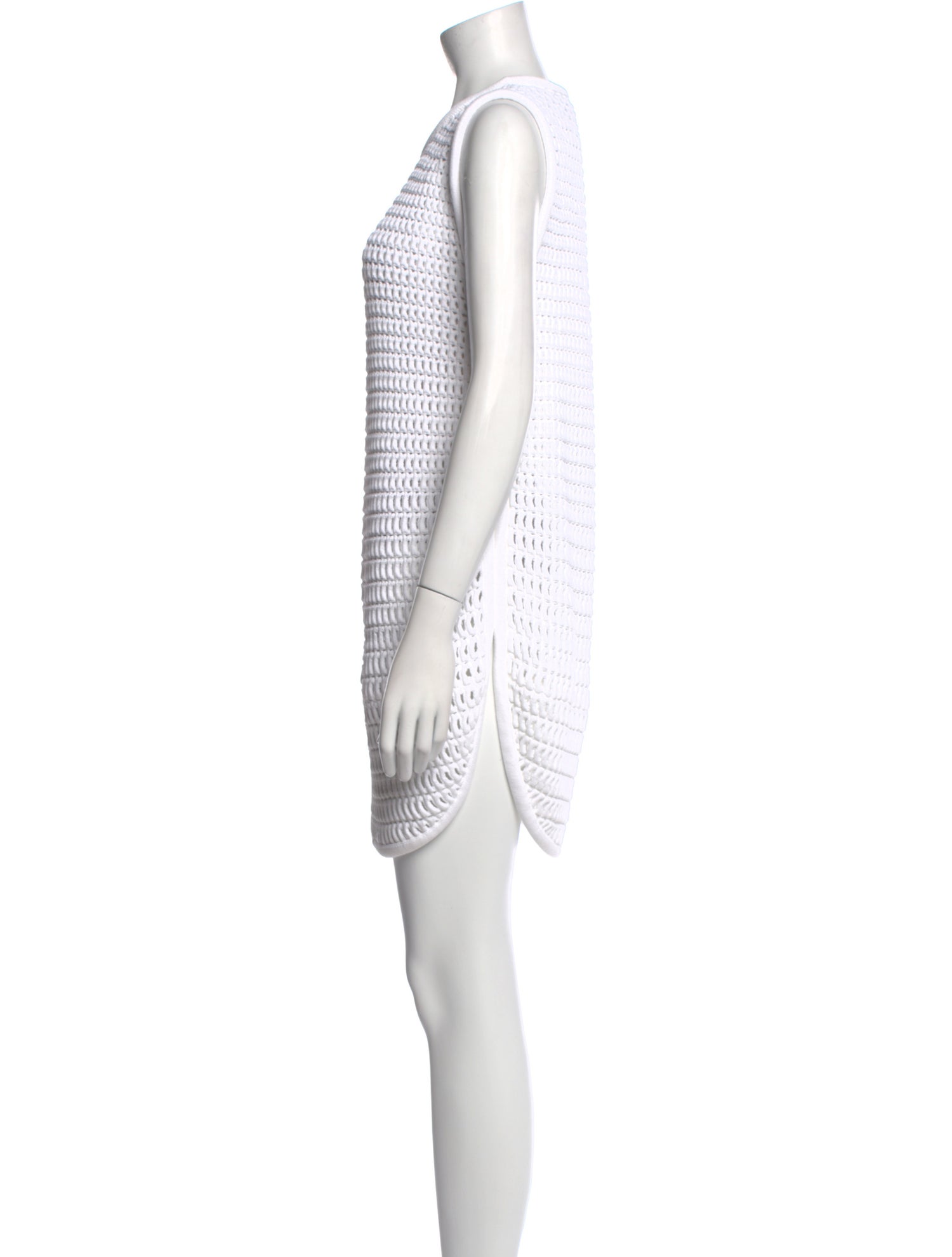 Alaïa Scoop Neck Mini Dress w/ Tags