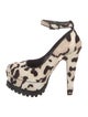 Alaïa Ponyhair Animal Print Pumps