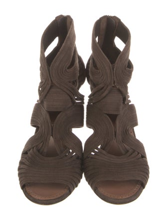 Alaïa Suede Sandals