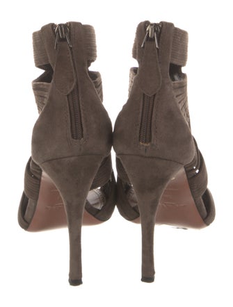 Alaïa Suede Sandals