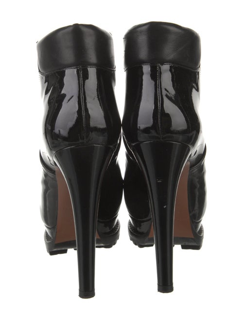 Alaïa Patent Leather Lace-Up Boots