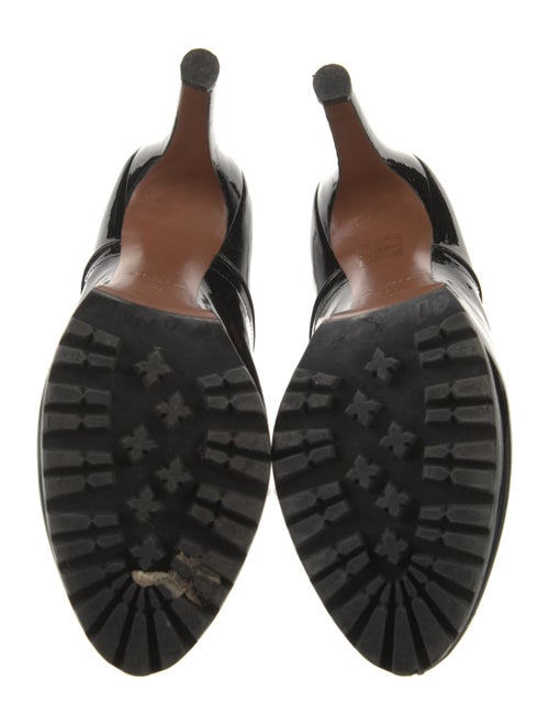 Alaïa Patent Leather Lace-Up Boots