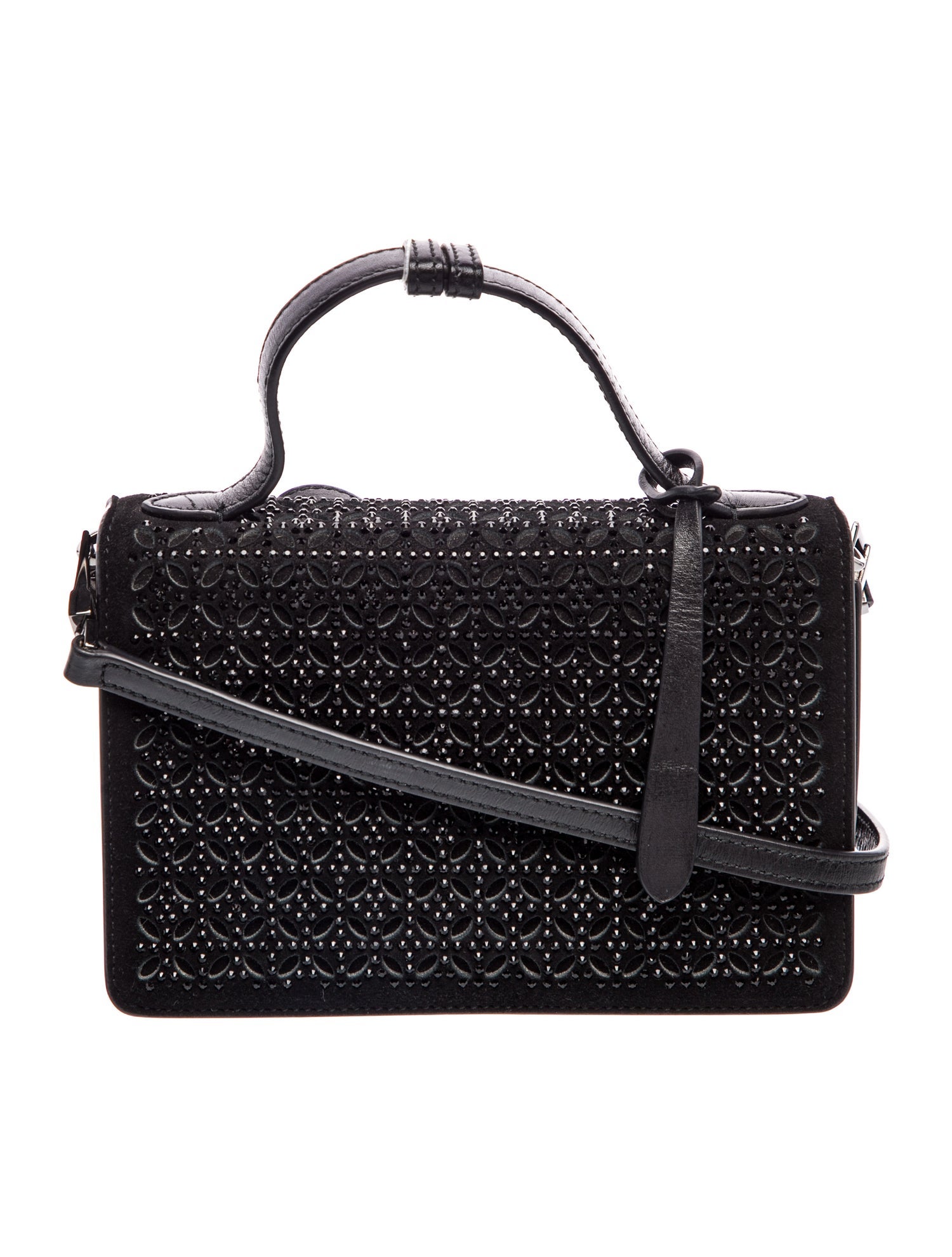 Alaïa Suede Shoulder Bag