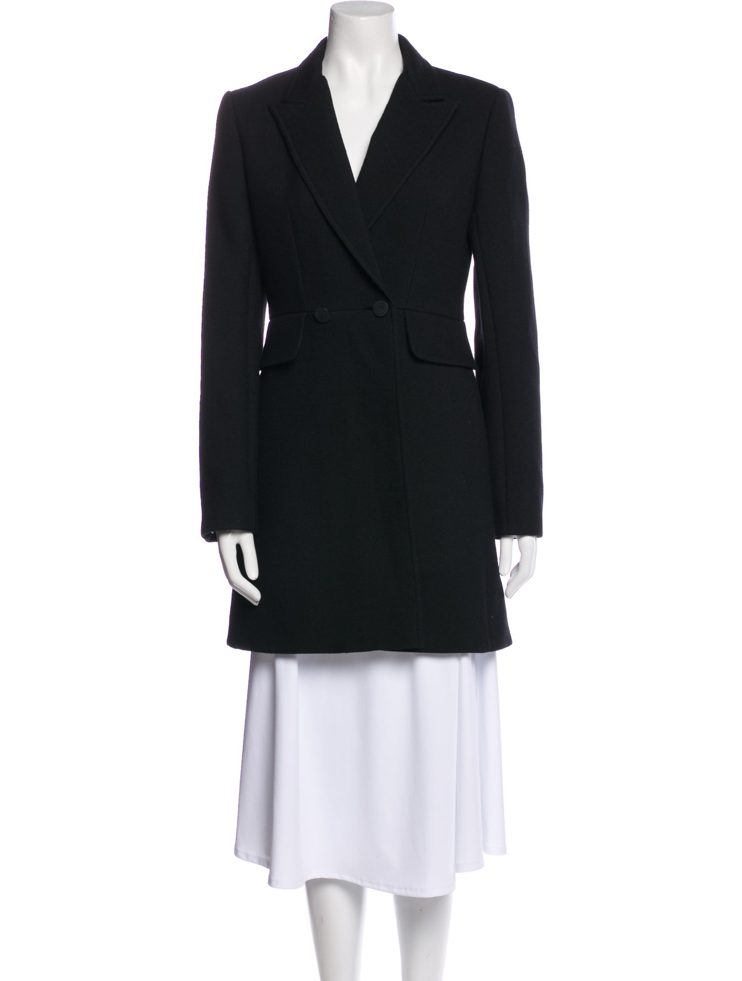 Alaïa Wool Peacoat