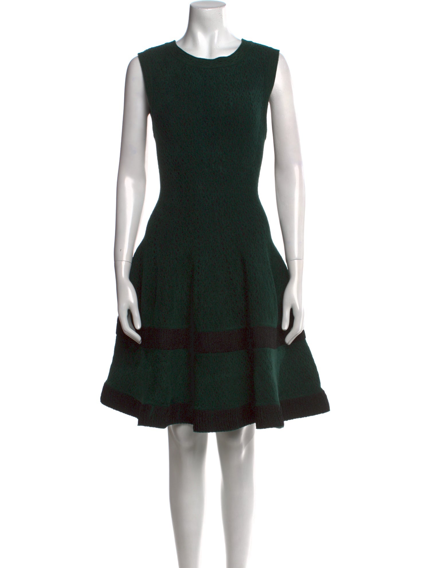 Alaïa Printed Crew Neck Tunic