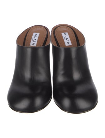 Alaïa Leather Mules