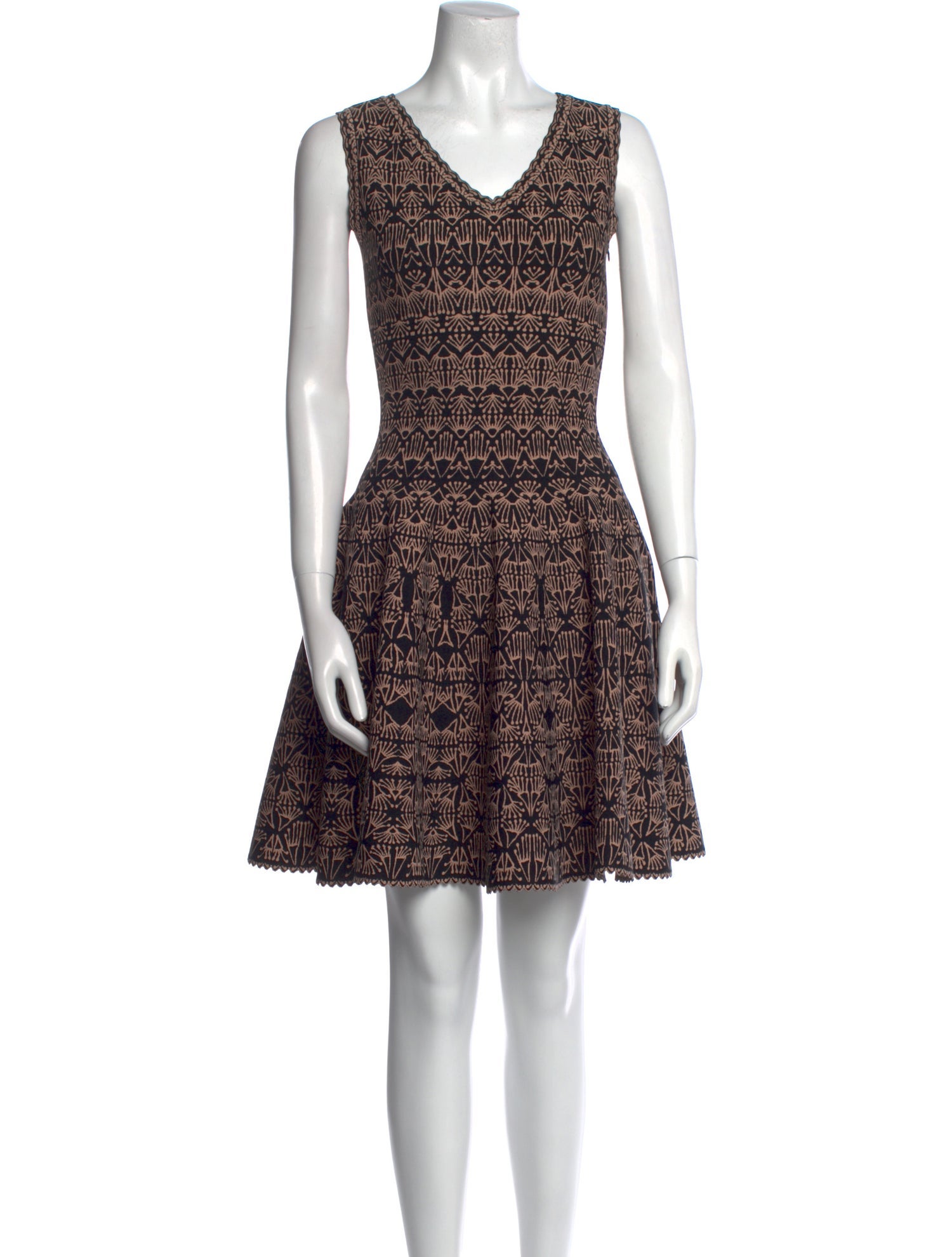 Alaïa Printed Mini Dress