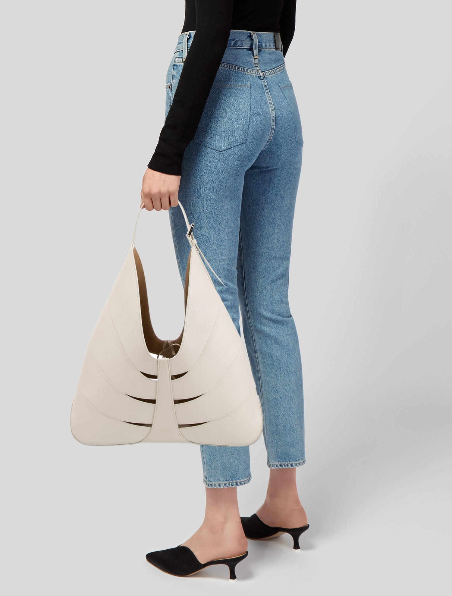 Alaïa Leather Shoulder Bag