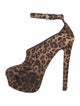 Alaïa Ponyhair Animal Print Pumps