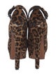 Alaïa Ponyhair Animal Print Pumps