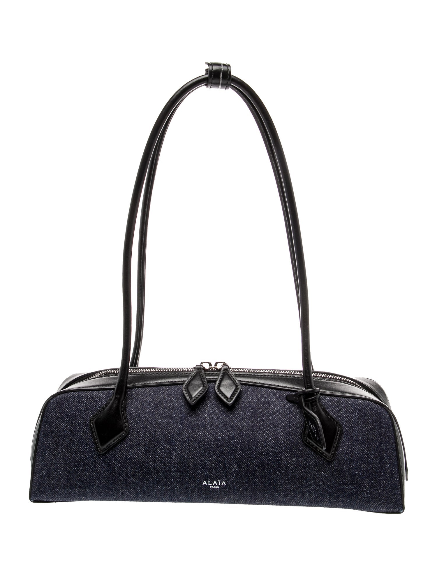 Alaïa GG Denim Shoulder Bag