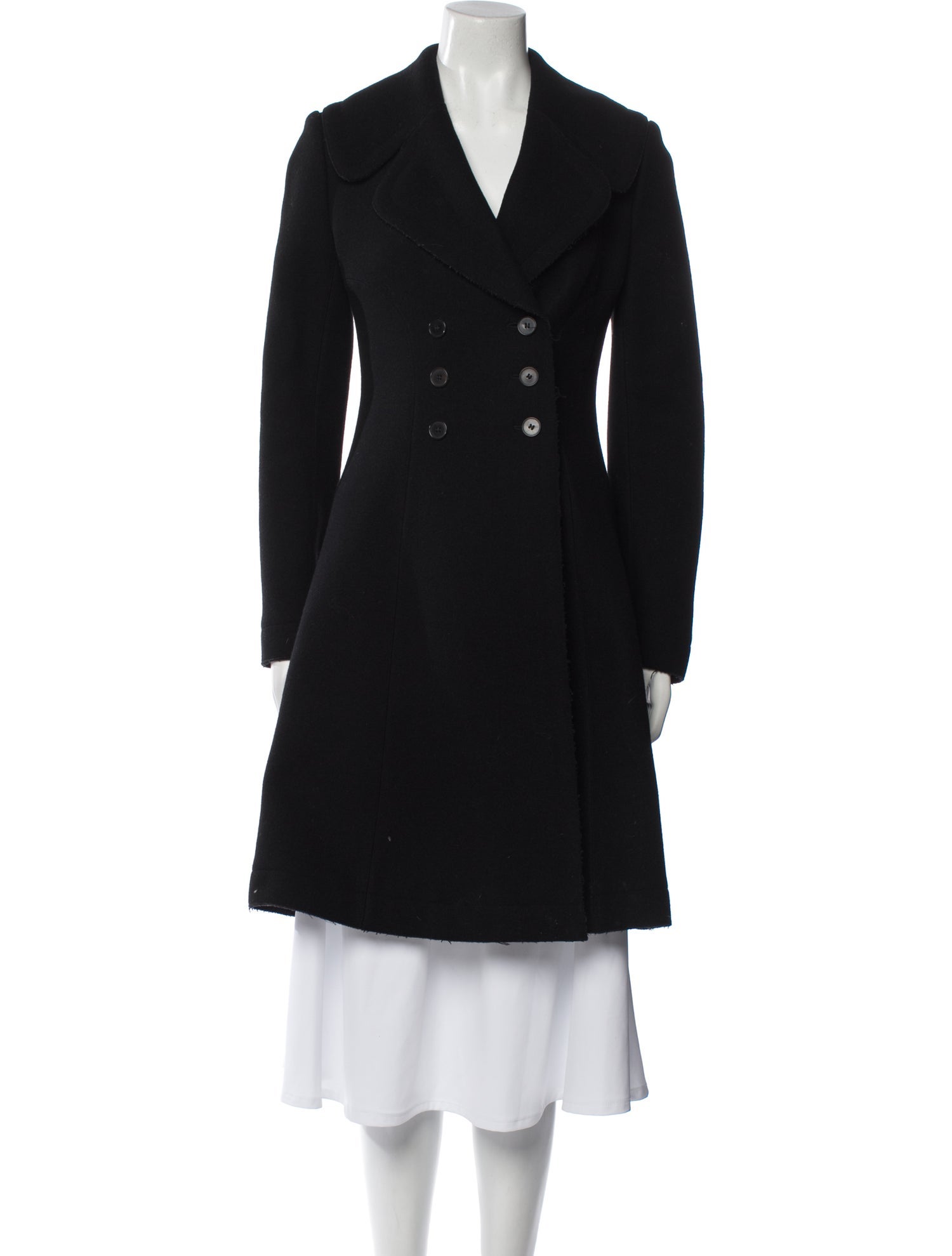 Alaïa Wool Trench Coat