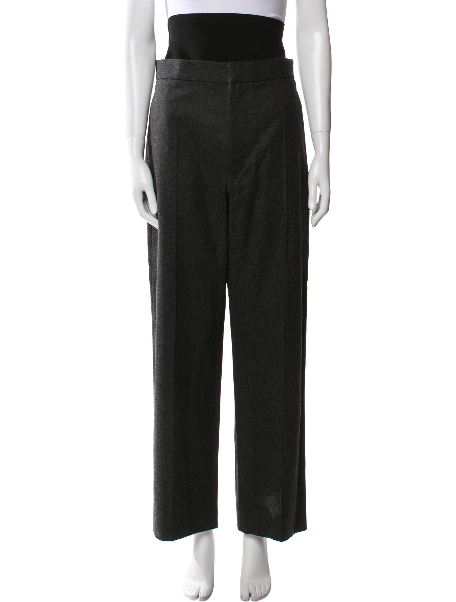 Alaïa Merino Wool Wide Leg Pants